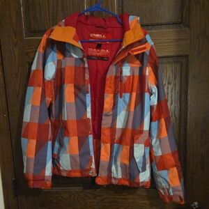 O'Neill Multicolor Plaid Jacket